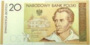 2009 20 zł złotych Juliusz Słowacki banknot kolekcjonerski