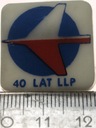 Odznaka 40 lat LLP Ludowego Lotnictwa Polskiego 1983 (nr 2)