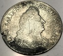 Francja 1/2 ecu 1694 Ludwik XIV 13,3g SREBRO