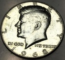 USA 1/2 dolara Half Dollar 1968 D KENNEDY John F JFK SREBRO