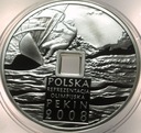 10 zł złotych 2008 Pekin Olimpiada Reprezentacja OTWÓR SREBRO