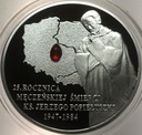 10 zł złotych 2009 Ksiądz Jerzy Popiełuszko SREBRO