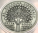 20 zł złotych 2009 GETTO 65 rocznica likwidacji Getta w Łodzi SREBRO