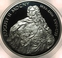 10 zł złotych 2005 August II Mocny PÓŁPOSTAĆ SREBRO (nr 2)