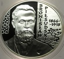 10 zł złotych 2008 Bronisław Piłsudski SREBRO (nr 1)