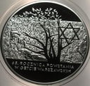 20 zł złotych 2008 Getto 65 rocznica Powstania w Getcie Warszawskim (nr 1)