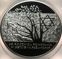 20 zł złotych 2008 Getto 65 rocznica Powstania w Getcie Warszawskim (nr 2)
