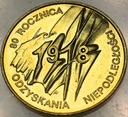 2 zł złote 1998 Niepodległość 1918 (nr 2)