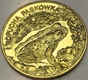 2 zł złote 1998 Ropucha paskówka Zwierzęta Świata