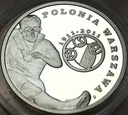 5 zł złotych 2011 Polonia Warszawa Polskie Kluby Piłkarskie SREBRO
