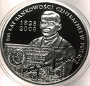 10 zł złotych 2009 BANKOWOŚĆ 180 lat bankowości centralnej SREBRO