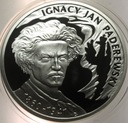 10 zł złotych 2011 Ignacy Jan Paderewski SREBRO