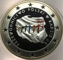 10 zł złotych 2011 Przewodnictwo Polski w Radzie UE SREBRO