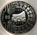 10 zł złotych 2012 Bankowość Spółdzielcza 150 lecie SREBRO