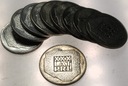 LOT zestaw 10 x 200 zł 1974 XXX lat PRL SREBRO