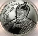 10 zł złotych 1998 Zygmunt III Waza POPIERSIE SREBRO