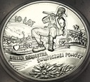 10 zł złotych 2003 10 lat WOŚP Wielka Orkiestra Świątecznej Pomocy SREBRO