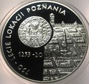 10 zł złotych 2003 Poznań Lokacja 750-lecie lokacji Poznania SREBRO