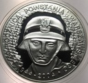 10 zł złotych 2004 Powstanie Warszawskie 1944 SREBRO