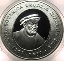 10 zł złotych 2005 MIKOŁAJ REJ 500 rocznica urodzin Mikołaja Reja SREBRO