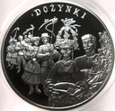 20 zł złotych 2004 Dożynki Polski Rok Obrzędowy SREBRO
