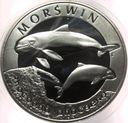 20 zł złotych 2004 Morświn Zwierzęta Świata SREBRO