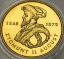 2 zł złote 1996 Zygmunt II August RZADKA