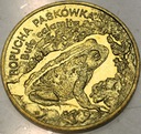 2 zł złote 1998 Ropucha paskówka Zwierzęta Świata
