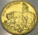 2 zł złote 1999 Wilk Wilki Zwierzęta Świata