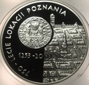 10 zł złotych 2003 Poznań Lokacja 750-lecie lokacji Poznania SREBRO