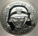 10 zł złotych 2004 Powstanie Warszawskie 1944 SREBRO