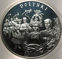 20 zł złotych 2004 Dożynki Polski Rok Obrzędowy SREBRO