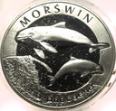 20 zł złotych 2004 Morświn Zwierzęta Świata SREBRO