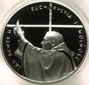 10 zł złotych 1997 Jan Paweł II Eucharystia SREBRO