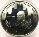 10 zł złotych 2001 Kardynał Stefan Wyszyński SREBRO