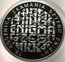 10 zł złotych 2007 ENIGMA 75 rocznica złamania szyfru Enigmy SREBRO