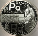 20 zł złotych 1998 Skłodowska Polon i Rad SREBRO