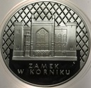 20 zł złotych 1998 Zamek w Kórniku SREBRO