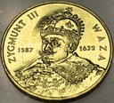 2 zł złote 1998 Zygmunt III Waza