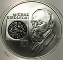 10 zł złotych 2001 Michał Siedlecki SREBRO