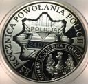 10 zł złotych 2004 POLICJA 85 rocznica powołania Policji SREBRO