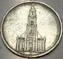Niemcy 5 marek 1935 Kościół SREBRO