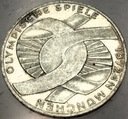 Niemcy 10 marek Reichsmark 1972 D Olimpiada Monachium SREBRO