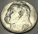 10 zł złotych 1936 Józef Piłsudski SREBRO