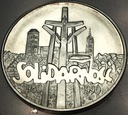 100000 zł złotych 1990 Solidarność TYP A uncja 1 oz SREBRO