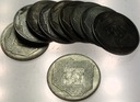 LOT zestaw 10 x 200 zł 1974 XXX lat PRL SREBRO