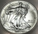 USA 1 dolar dollar 2010 American Silver Eagle uncja 1 oz SREBRO