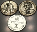 Zestaw 10000 zł 1990 1991 1992 Solidarność Konstytucja Warneńczyk
