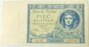 1930 5 zł Pięć złotych Ser. BL banknot