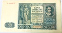 1941 50 zł Pięćdziesiąt Złotych Seria D banknot